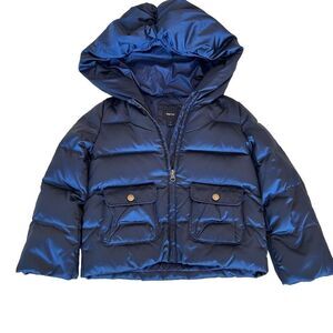 Gap Kids Girl's Quilted Puffer Jacket in Royal Blue NWOT Small (6/7)